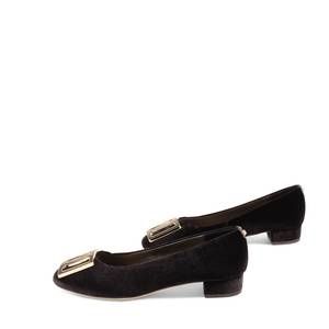 NEW MELYANN vicky heels in black velvet